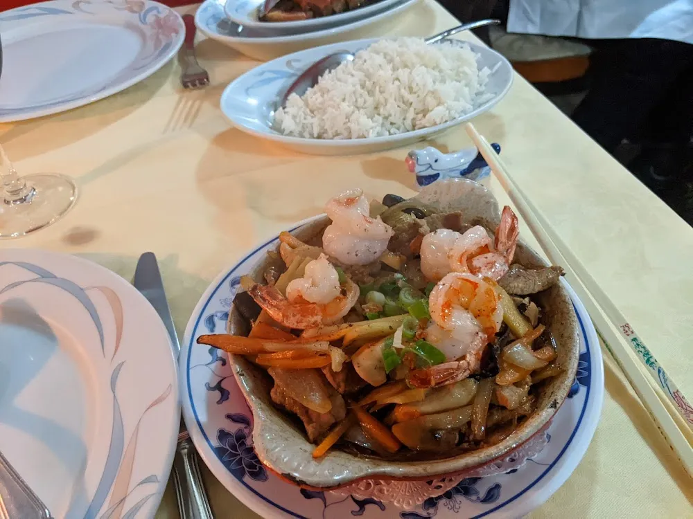 Crevettes Sautées Aux Légumes